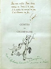 Contes champagne.couverture il d'occasion  Livré partout en France