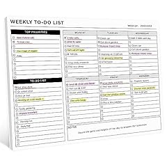 Weekly list noteapd for sale  Delivered anywhere in USA 