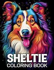 Sheltie coloring book for sale  Delivered anywhere in UK