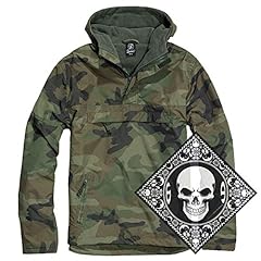 Brandit windbreaker woodland gebraucht kaufen  Wird an jeden Ort in Deutschland