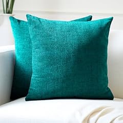 Encasa chenille cushion for sale  Delivered anywhere in UK