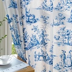 Linen toile curtains for sale  Delivered anywhere in USA 