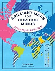Brilliant maps curious for sale  Delivered anywhere in USA 