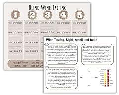 Wine tasting scorecards for sale  Delivered anywhere in USA 