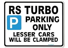Turbo parking sign for sale  Delivered anywhere in Ireland