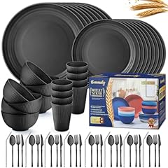Wheat straw dinnerware for sale  Delivered anywhere in USA 