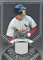 2007 Bowman Sterling Baseball #BS-JE Jim Edmonds JERSEY for sale  Delivered anywhere in USA 