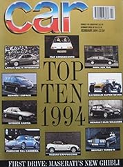 Car magazine 1994 for sale  Delivered anywhere in UK