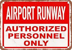 Metal sign airport for sale  Delivered anywhere in USA 