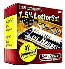 Milescraft horizontal characte for sale  Delivered anywhere in USA 