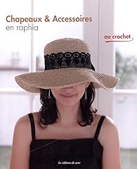 Chapeaux accessoires raphia d'occasion  Livré partout en France