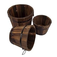 Wooden planter buckets for sale  Delivered anywhere in Ireland
