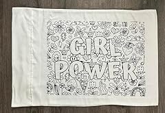 Pillowcase coloring birthday for sale  Delivered anywhere in USA 