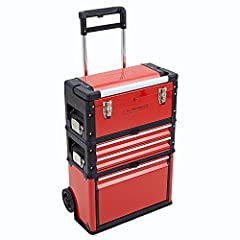 Trueshopping NEW 3-IN-1 TROLLEY TOOL BOX SET WITH 4 for sale  Delivered anywhere in UK