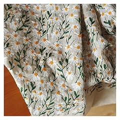Tissu brodé coton d'occasion  Livré partout en France