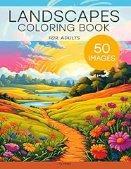 Landscapes coloring book for sale  Delivered anywhere in USA 