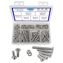 Rshuhx 200pcs boulons d'occasion  Livré partout en France