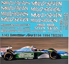 Decals benetton b194 gebraucht kaufen  Wird an jeden Ort in Deutschland