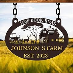 Custom farm sign for sale  Delivered anywhere in USA 