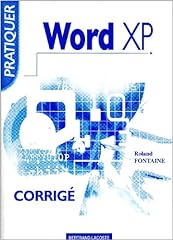 Pratiquer word corrigé d'occasion  Livré partout en France