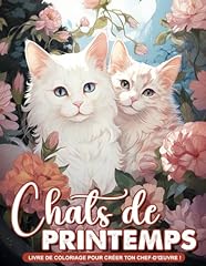 Livre coloriage chats d'occasion  Livré partout en France