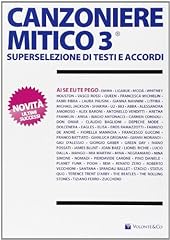 Canzoniere mitico superselezio usato  Spedito ovunque in Italia 