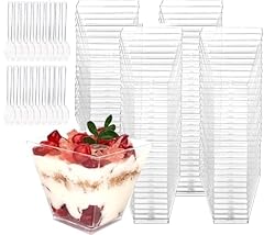 Koosreel 50pcs dessert for sale  Delivered anywhere in UK