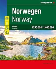 Norwegen autoatlas 250 gebraucht kaufen  Wird an jeden Ort in Deutschland