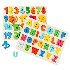 Wondertoys wooden alphabet for sale  Delivered anywhere in UK