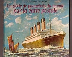 Siecle paquebots carte d'occasion  Livré partout en Belgiqu