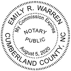 Round notary stamp for sale  Delivered anywhere in USA 