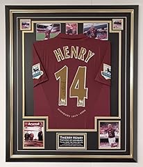Thierry henry signed for sale  Delivered anywhere in UK
