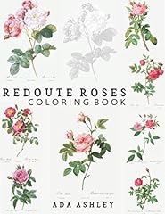 Redoute roses coloring for sale  Delivered anywhere in UK