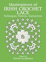 Masterpieces irish crochet usato  Spedito ovunque in Italia 