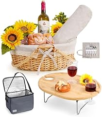 Picnic basket table for sale  Delivered anywhere in USA 