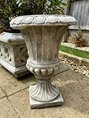 Fluted stone urn for sale  Delivered anywhere in UK