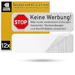 Briefkastenaufkleber werbung s gebraucht kaufen  Wird an jeden Ort in Deutschland