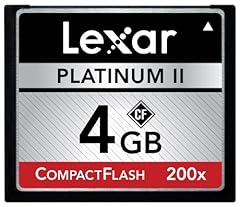 Lexar platinum compactflash usato  Spedito ovunque in Italia 