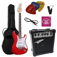Guitare electrique rouge d'occasion  Livré partout en France
