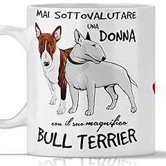 Tazza bull terrier usato  Spedito ovunque in Italia 