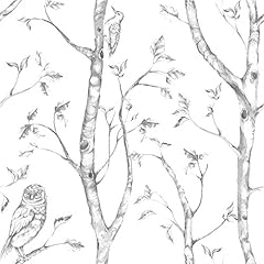 Nuwallpaper gray woods for sale  Delivered anywhere in UK