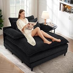 54.75 oversized chaise for sale  Delivered anywhere in USA 