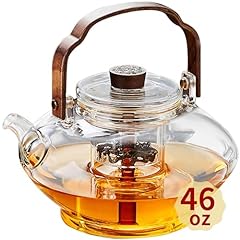 Glass teapot infuser for sale  Delivered anywhere in USA 