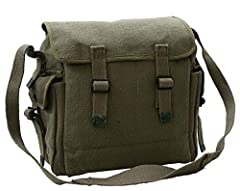 Canvas webbing messenger for sale  Delivered anywhere in Ireland