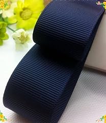 Navy blue grosgrain for sale  Delivered anywhere in UK