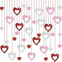 Valentines decorations glitter for sale  Delivered anywhere in USA 