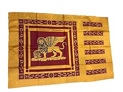 Bandiera serenissima leone usato  Spedito ovunque in Italia 