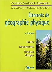 Eléments géographie physique d'occasion  Livré partout en France