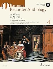 Baroque recorder anthology for sale  Delivered anywhere in USA 