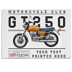 Personalised suzuki gt250 for sale  Delivered anywhere in UK